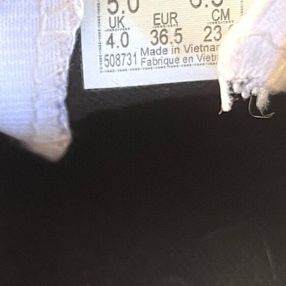 Vans Off the Wall Multicolored Foil Sneakers Slip On Shoes Size Men 5 Wom 6.5 - Picture 8 of 10